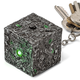 Illustration for article titled A Glowing Borg Cube Keychain Is Worth a Pocket Full Of Pain